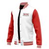 Body Improvement Mob Psycho 100 Varsity Jacket 3L F RIGHT Mockup - Mob Psycho 100 Shop