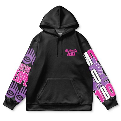 mob Flat Hoodie front - Mob Psycho 100 Shop