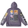 reigen Flat Hoodie back - Mob Psycho 100 Shop